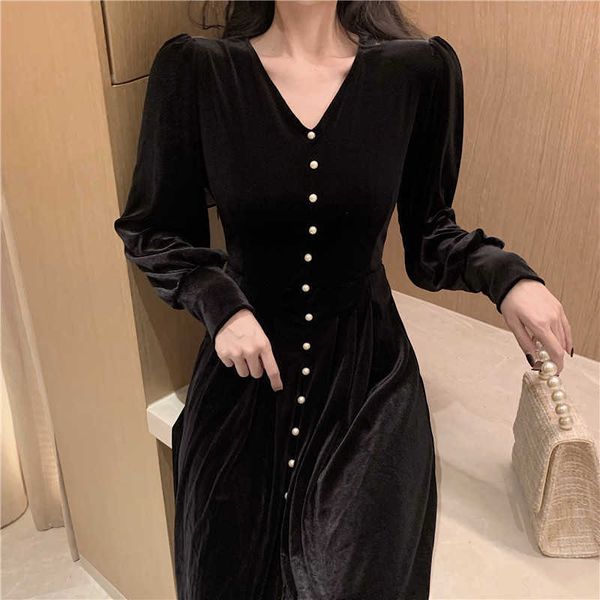 casual dresses french vintage elegant women v-neck chic sleeve office lady female korean style autumn women's clothing 4qs6, Black;gray
casual dresses french vintage elegant women v-neck chic sleeve office lady female korean style autumn women's clothing 4qs6, Black;gray