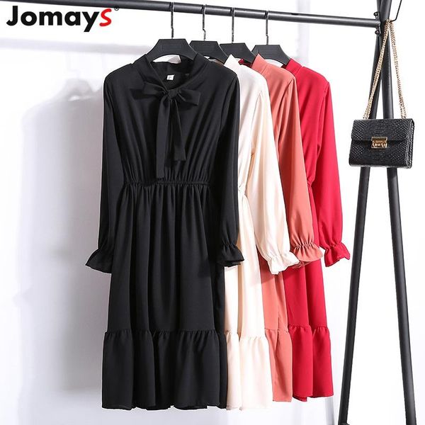 casual dresses women chiffon long dress dots floral plaid print vestido femme elegant retro flower maxi spring autumn vintage 30 colors, Black;gray
casual dresses women chiffon long dress dots floral plaid print vestido femme elegant retro flower maxi spring autumn vintage 30 colors, Black;gray