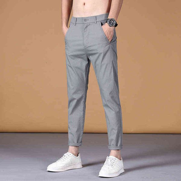 men's jeans 2021 spring and summer korean version slim fit nine point casual pants elastic waist youth fashion men's wear, Blue
men's jeans 2021 spring and summer korean version slim fit nine point casual pants elastic waist youth fashion men's wear, Blue