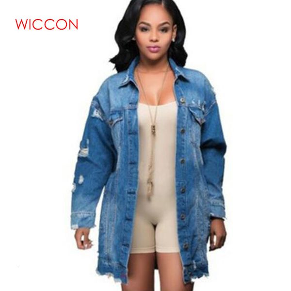 women's jackets boyfriend wind jean jacket loose long sleeve female coats large size autumn winter women hole denim 1jjv, Black;brown
women's jackets boyfriend wind jean jacket loose long sleeve female coats large size autumn winter women hole denim 1jjv, Black;brown