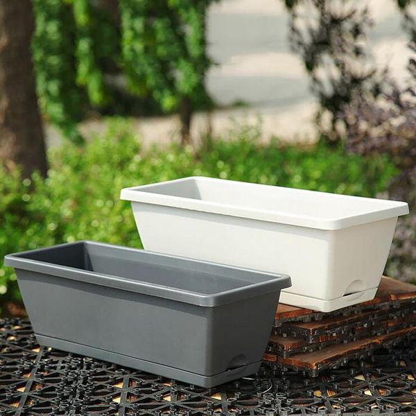 vegetable planting pot plastic flower balcony trough rectangle flowerpot garden planters & pots
vegetable planting pot plastic flower balcony trough rectangle flowerpot garden planters & pots