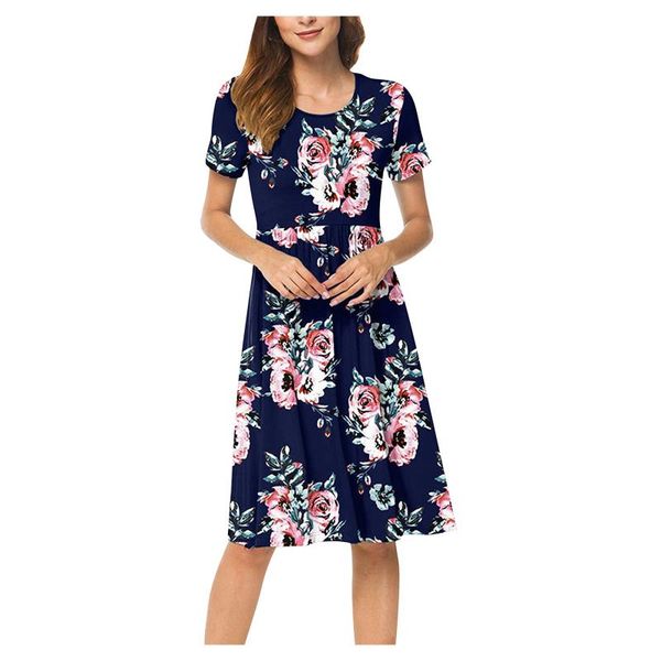 women's swimwear women dress summer short sleeve floral print o-neck vestidos with pockets straight bohemian maxi sukienki wizytowe, White;black
women's swimwear women dress summer short sleeve floral print o-neck vestidos with pockets straight bohemian maxi sukienki wizytowe, White;black