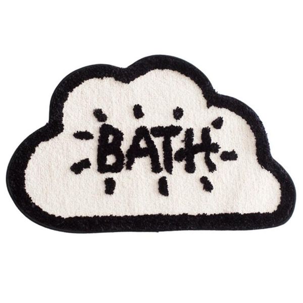carpets the thickened bath cloud flocking cartoon door mat, home bathroom absorbent non-slip floor mat
carpets the thickened bath cloud flocking cartoon door mat, home bathroom absorbent non-slip floor mat
