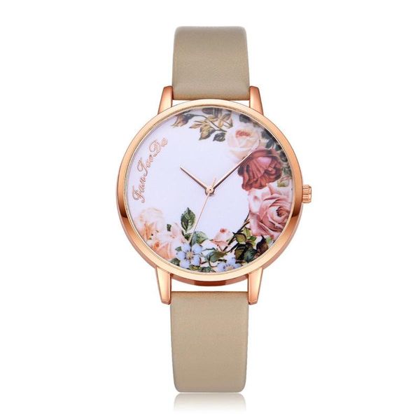wristwatches fashion flowers design women watches 2021 ladies quartz casual frosted vintage leather female watch, Slivery;brown
wristwatches fashion flowers design women watches 2021 ladies quartz casual frosted vintage leather female watch, Slivery;brown