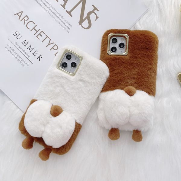 cute corgi butt plush warm winter phone cases soft tpu for iphone 13 11 12 pro max case xs xr x 7 8 plus fluffy cover
cute corgi butt plush warm winter phone cases soft tpu for iphone 13 11 12 pro max case xs xr x 7 8 plus fluffy cover