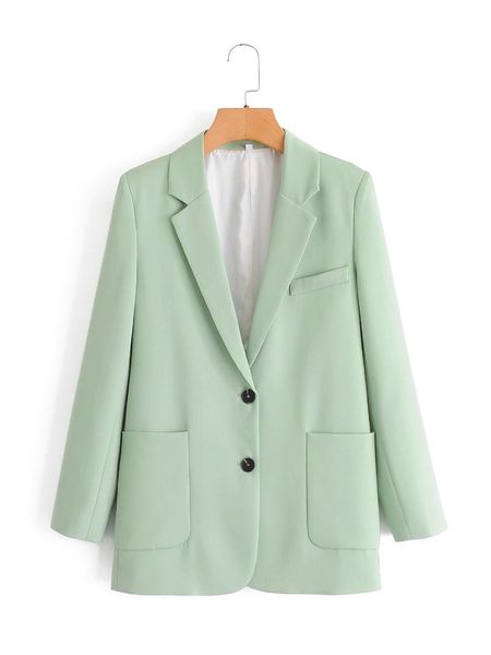 women autumn ol 2021 office two piece set solid pockets blazer jacket+zipper shorts suits female casual loose outfits women's & blazer, White;black
women autumn ol 2021 office two piece set solid pockets blazer jacket+zipper shorts suits female casual loose outfits women's & blazer, White;black