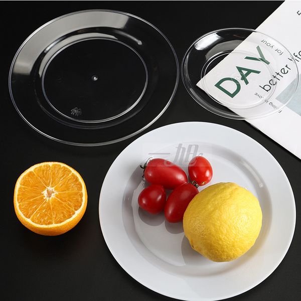 7inch disposable dinnerware transparent clear plastic snack plate round dish wedding party festival cake plates
7inch disposable dinnerware transparent clear plastic snack plate round dish wedding party festival cake plates