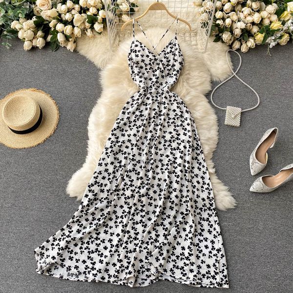 singreiny women strap floral dress french v neck backless sleeveless dresses summer off shoulder a-line beach long dress 210419, Black;gray
singreiny women strap floral dress french v neck backless sleeveless dresses summer off shoulder a-line beach long dress 210419, Black;gray