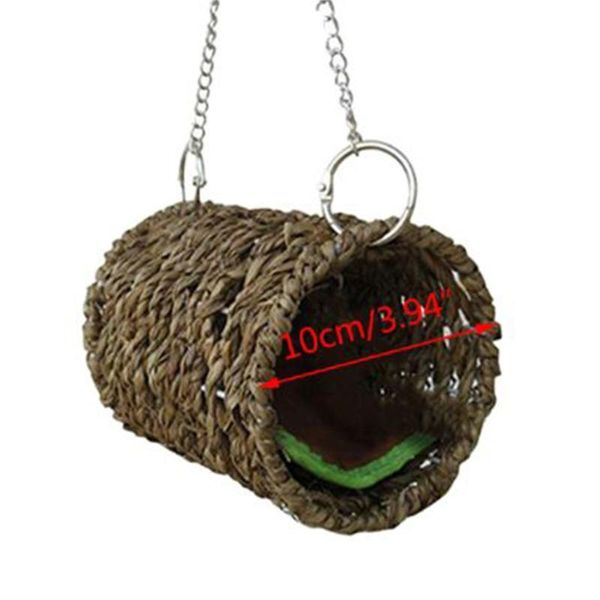bird cages nest bed grass tunnel hammock hanging pet cage ornament decoration h056
bird cages nest bed grass tunnel hammock hanging pet cage ornament decoration h056