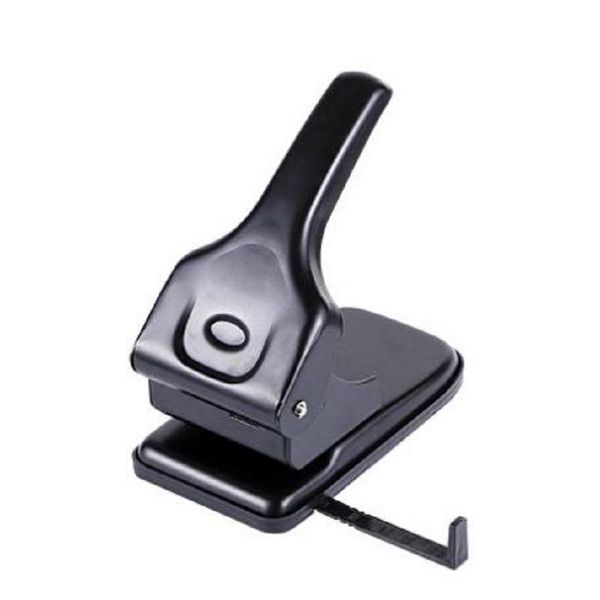 binders 2-hole heavy duty punch; 6mm holes, 80mm hole distance, 60 sheets capacity, less force puncher built in paper guide
binders 2-hole heavy duty punch; 6mm holes, 80mm hole distance, 60 sheets capacity, less force puncher built in paper guide