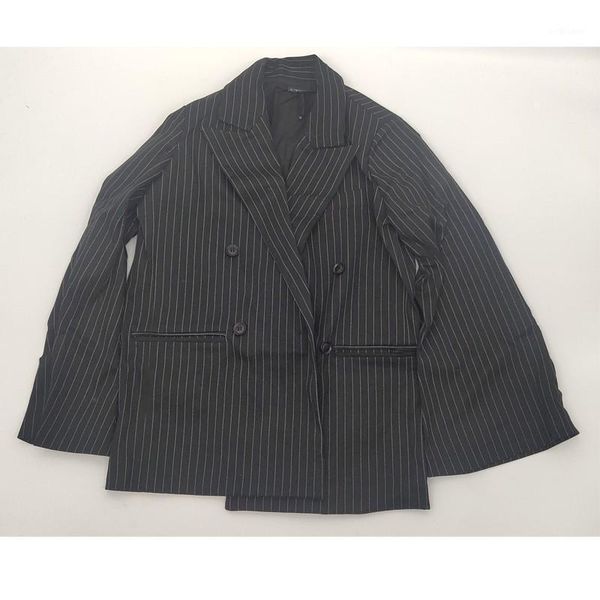 women's suits & blazers yuerwang women blazer patchwork striped long sleeve ladies suit coat double breatsed loose woman jacket autumn, White;black
women's suits & blazers yuerwang women blazer patchwork striped long sleeve ladies suit coat double breatsed loose woman jacket autumn, White;black