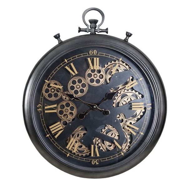wall clocks european retro metal clock american industrial style creative gear home living room decorative art gold
wall clocks european retro metal clock american industrial style creative gear home living room decorative art gold