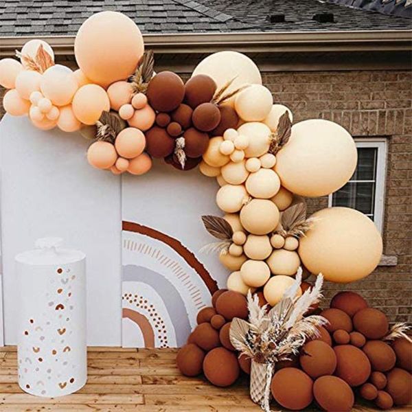 party decoration 149pcs coffee balloons arch garland kit orange balloon for birthday gender reveal baby shower wedding year
party decoration 149pcs coffee balloons arch garland kit orange balloon for birthday gender reveal baby shower wedding year