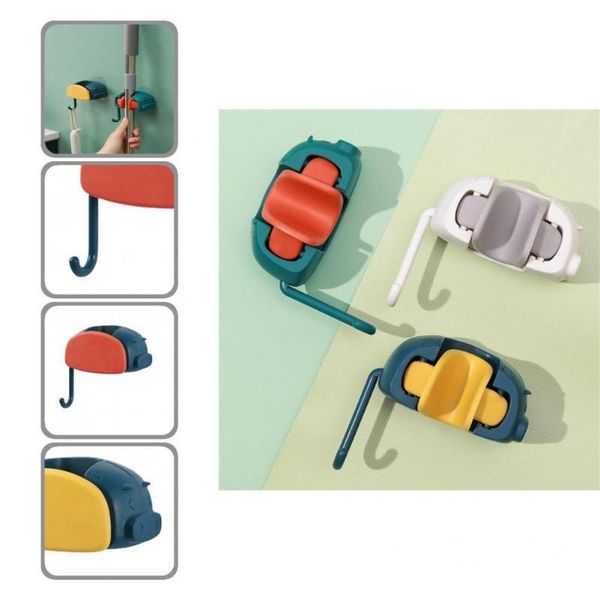 hangers & racks mop organizer holder self-adhesive wide application hook for balcony 
hangers & racks mop organizer holder self-adhesive wide application hook for balcony