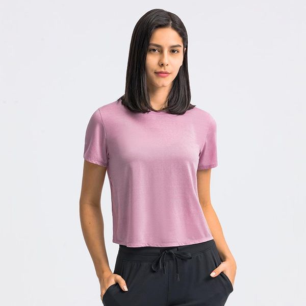 yoga outfit summer round neck loose and breathable sports short sleeve women's moisture absorption perspiration running fitness
yoga outfit summer round neck loose and breathable sports short sleeve women's moisture absorption perspiration running fitness