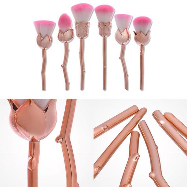 makeup brushes blossoming rose brush set cosmetic powder face foundation blush blending eyeshadow w9e2
makeup brushes blossoming rose brush set cosmetic powder face foundation blush blending eyeshadow w9e2