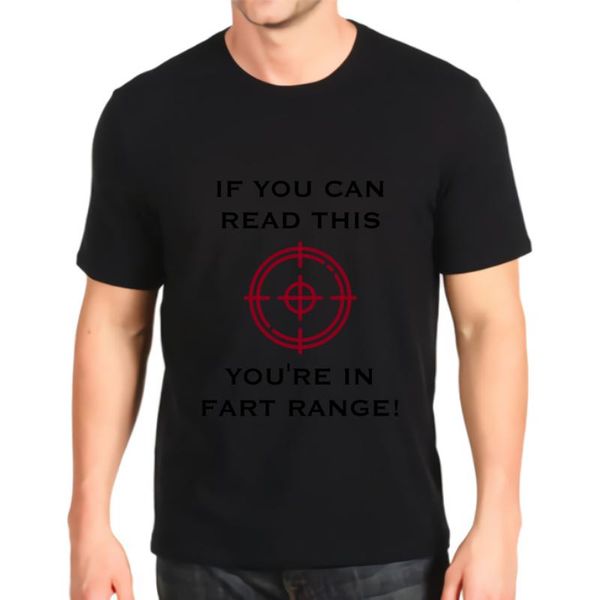 men's t-shirts fashion printed tshirt if you can read this youre in fart range funny tees mens loose customization, White;black
men's t-shirts fashion printed tshirt if you can read this youre in fart range funny tees mens loose customization, White;black