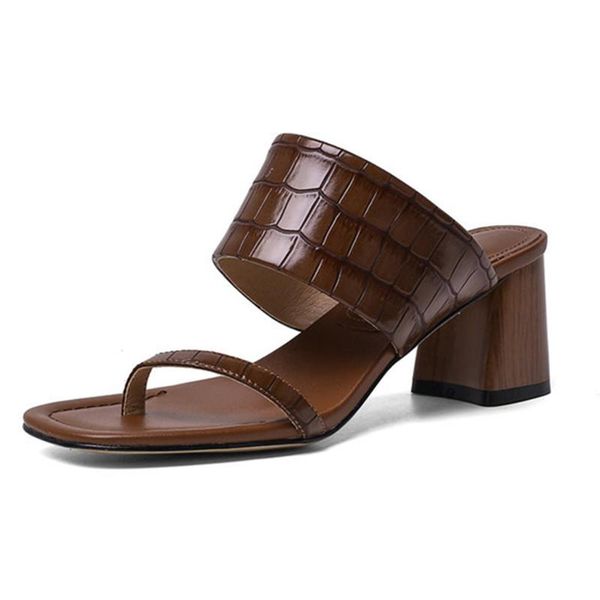 elegant genuine leather women mules summer thick high heels ladies pumps 2021 casual working house shoes woman slippers, Black
elegant genuine leather women mules summer thick high heels ladies pumps 2021 casual working house shoes woman slippers, Black