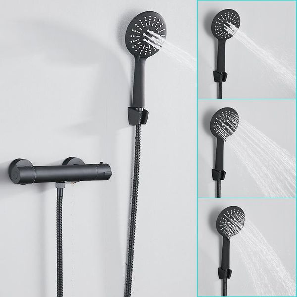 bathroom rainfal black shower faucet set wall mounted copper with hand head bathtub mixer for cold and sets
bathroom rainfal black shower faucet set wall mounted copper with hand head bathtub mixer for cold and sets