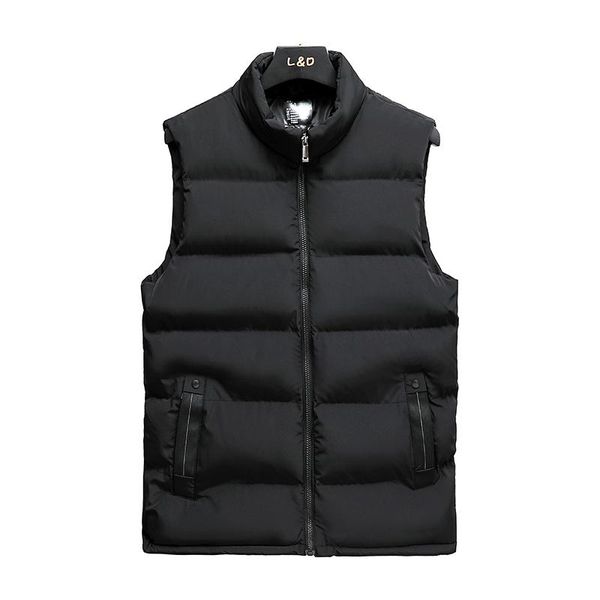 men's vests 2021 vest men casual warm waistcoat solid fashion windbreak mens sleeveless jackets coat plus size 5xl 6xl 7xl, Black;white
men's vests 2021 vest men casual warm waistcoat solid fashion windbreak mens sleeveless jackets coat plus size 5xl 6xl 7xl, Black;white