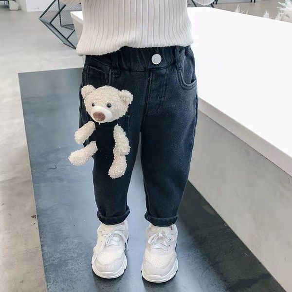 jeans children's clothing, jeans, spring and autumn casual pants, korean style foot baby plus velvet trousers, Blue
jeans children's clothing, jeans, spring and autumn casual pants, korean style foot baby plus velvet trousers, Blue