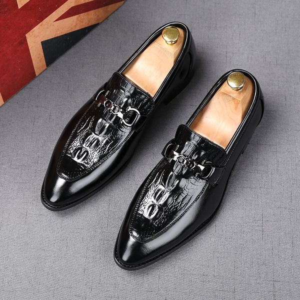 2021 designer mens dress shoes luxury crocodile pattern loafers wedding groom casual footwear eur size: 38-44, Black
2021 designer mens dress shoes luxury crocodile pattern loafers wedding groom casual footwear eur size: 38-44, Black