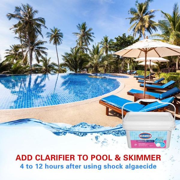 pool & accessories 1000pcs chlorinated tablets for swimming skimmer cleaner instant effervescent disinfection pills cleaning water sanitizin
pool & accessories 1000pcs chlorinated tablets for swimming skimmer cleaner instant effervescent disinfection pills cleaning water sanitizin