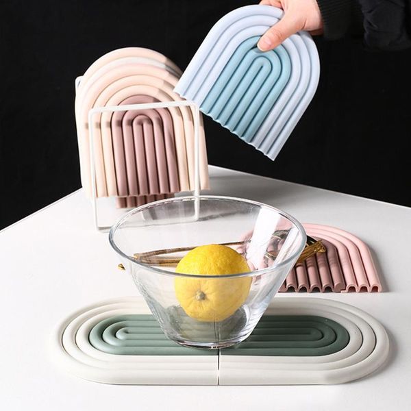 mats & pads silicone removable rainbow coasters insulation cup mat non slip placemat home decor kitchen accessories for pot plate
mats & pads silicone removable rainbow coasters insulation cup mat non slip placemat home decor kitchen accessories for pot plate