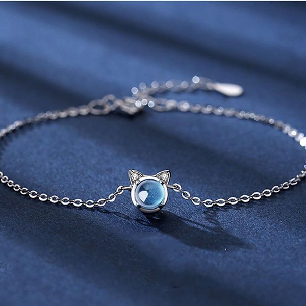 charm bracelets silver color blue crystal cat round bead bracelet for women gift elegant & bangles fashion jewelry, Golden;silver
charm bracelets silver color blue crystal cat round bead bracelet for women gift elegant & bangles fashion jewelry, Golden;silver