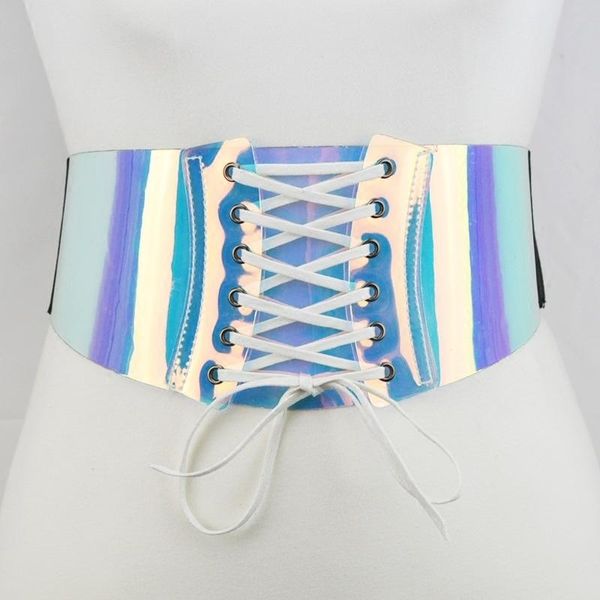 belts bandage transparent clear hologram fashion pvc laser girls women sexy, Black;brown
belts bandage transparent clear hologram fashion pvc laser girls women sexy, Black;brown