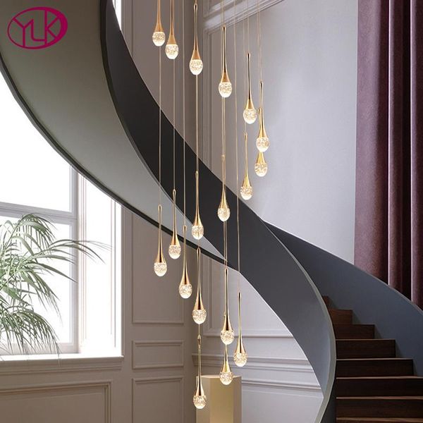 chandeliers long modern crystal chandelier for staircase large gold drop design led cristal lamp luxury villa lobby hanging light fixture
chandeliers long modern crystal chandelier for staircase large gold drop design led cristal lamp luxury villa lobby hanging light fixture