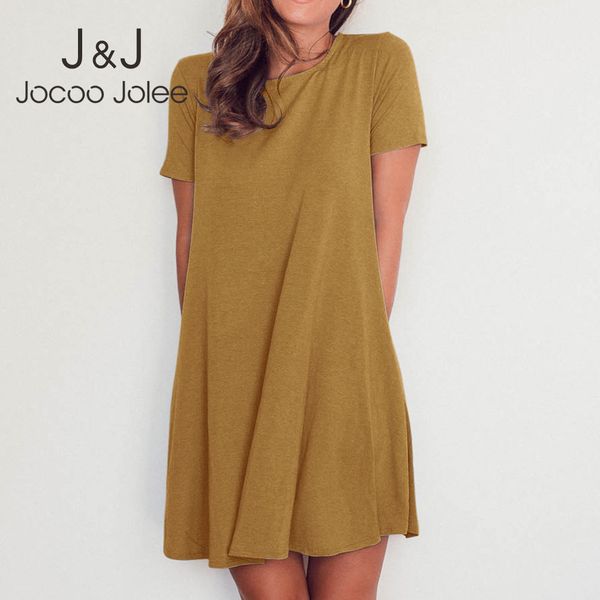 jocoo jolee casual solid cootton shirt dress summer short sleeve o neck loose mini dress vintage pockets a line dress robe 210518, Black;gray
jocoo jolee casual solid cootton shirt dress summer short sleeve o neck loose mini dress vintage pockets a line dress robe 210518, Black;gray