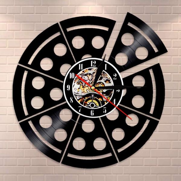 wall clocks pizza shop logo decor record clock split slice art pepperoni party gift
wall clocks pizza shop logo decor record clock split slice art pepperoni party gift