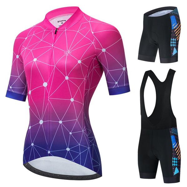 vendull women's cycling jersey suit short sleeve sportswear road bike mountain jumpsuit macaquinho ciclismo feminino racing sets, Black;blue
vendull women's cycling jersey suit short sleeve sportswear road bike mountain jumpsuit macaquinho ciclismo feminino racing sets, Black;blue