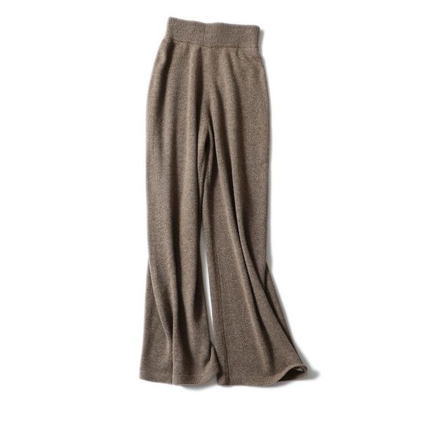 women's pants & capris 100%cashmere plain knit women wide leg trousers elastic high waist all-matching color /l, Black;white
women's pants & capris 100%cashmere plain knit women wide leg trousers elastic high waist all-matching color /l, Black;white