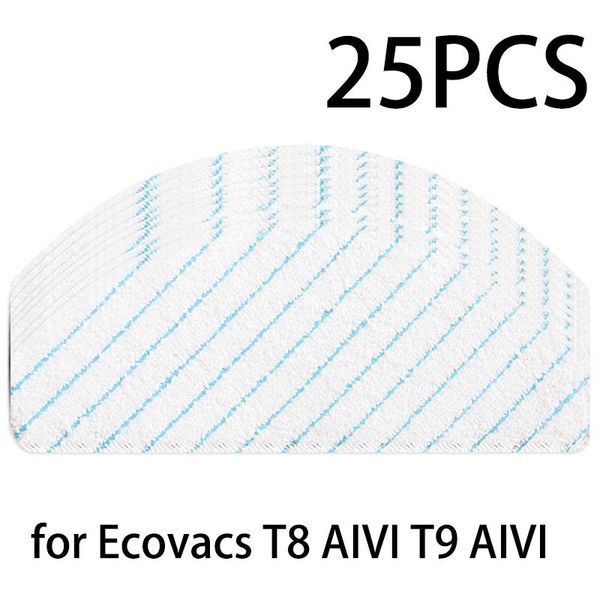 vacuum cleaners 25pcs microfiber mop for ecovacs deebot ozmo t8 aivi t9 n8 pro robot cleaner mopping cloth rags
vacuum cleaners 25pcs microfiber mop for ecovacs deebot ozmo t8 aivi t9 n8 pro robot cleaner mopping cloth rags