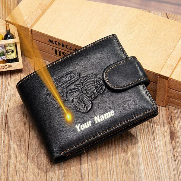 wallets engraving car decor men genuine leather wallet father's day gift for him husband small slim hasp purse 2021, Red;black
wallets engraving car decor men genuine leather wallet father's day gift for him husband small slim hasp purse 2021, Red;black