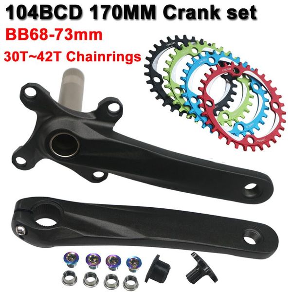 bike heels & chainwheels 104bcd mtb mountain road bicycle crankset 170mm bmx crank set bottom 68bb single speed chainring fit d
bike heels & chainwheels 104bcd mtb mountain road bicycle crankset 170mm bmx crank set bottom 68bb single speed chainring fit d