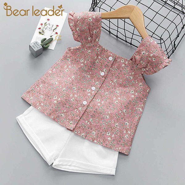 bear leader kids girls flowers clothing sets summer baby floral vest and shorts outfits fashion costumes children suits 2-6y 210708, White
bear leader kids girls flowers clothing sets summer baby floral vest and shorts outfits fashion costumes children suits 2-6y 210708, White