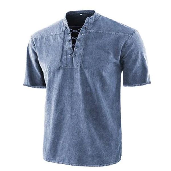 men's t-shirts harajuku v-neck vintage lace-up tie short sleeve gothic t-shirt camisetas hombre verano tshirt graphic t shirts40, White;black
men's t-shirts harajuku v-neck vintage lace-up tie short sleeve gothic t-shirt camisetas hombre verano tshirt graphic t shirts40, White;black