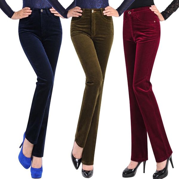women's pants & capris haigh quality women corduroy autumn trousers high waist casual stretch ladies clothes add wool fashion costumes, Black;white
women's pants & capris haigh quality women corduroy autumn trousers high waist casual stretch ladies clothes add wool fashion costumes, Black;white