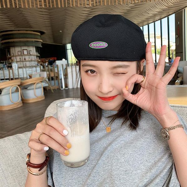 berets summer letter label beret hat for women casual embroidery solid color beanies cap kpop retro pattern outdoor sun protection, Blue;gray
berets summer letter label beret hat for women casual embroidery solid color beanies cap kpop retro pattern outdoor sun protection, Blue;gray