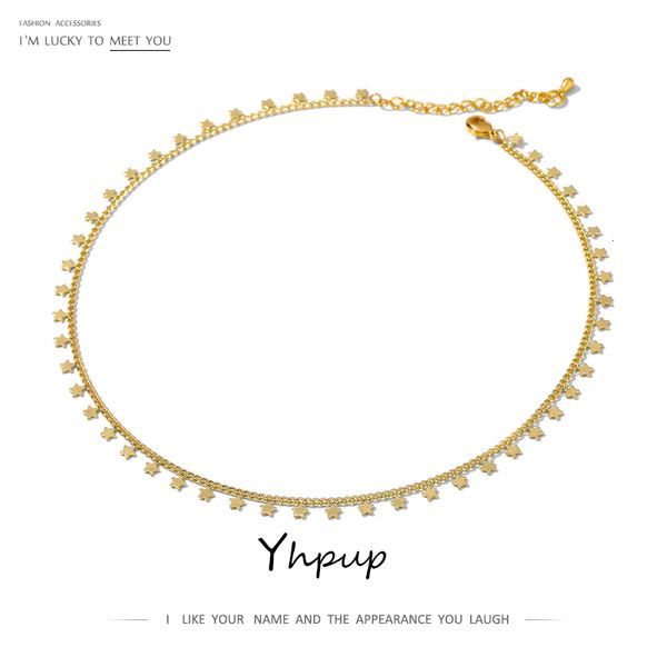 necklaces pendants yhpup minimalist star collar for women gold color metal design long chain invisible jewelry wedding gift 2021, Silver
necklaces pendants yhpup minimalist star collar for women gold color metal design long chain invisible jewelry wedding gift 2021, Silver
