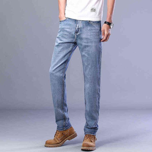 thin denim loose straight 2021 large jeans youth simple and versatile men's pants, Blue
thin denim loose straight 2021 large jeans youth simple and versatile men's pants, Blue