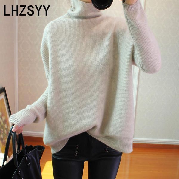 women's sweaters lhzsyy cashmere sweater autumn winter women large size solid color loose wool knit pullover warm female blouse thick, White;black
women's sweaters lhzsyy cashmere sweater autumn winter women large size solid color loose wool knit pullover warm female blouse thick, White;black