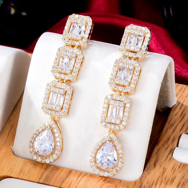 dangle & chandelier blachette fashion luxury geometric square earrings full cubic zircon women's wedding girl party daily fine, Silver
dangle & chandelier blachette fashion luxury geometric square earrings full cubic zircon women's wedding girl party daily fine, Silver