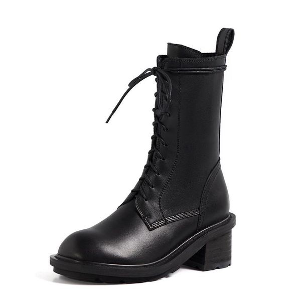 boots 2021 fashion leather ankle women round toe vintage high heel office shoes ladies autumn winter motorcycle, Black
boots 2021 fashion leather ankle women round toe vintage high heel office shoes ladies autumn winter motorcycle, Black