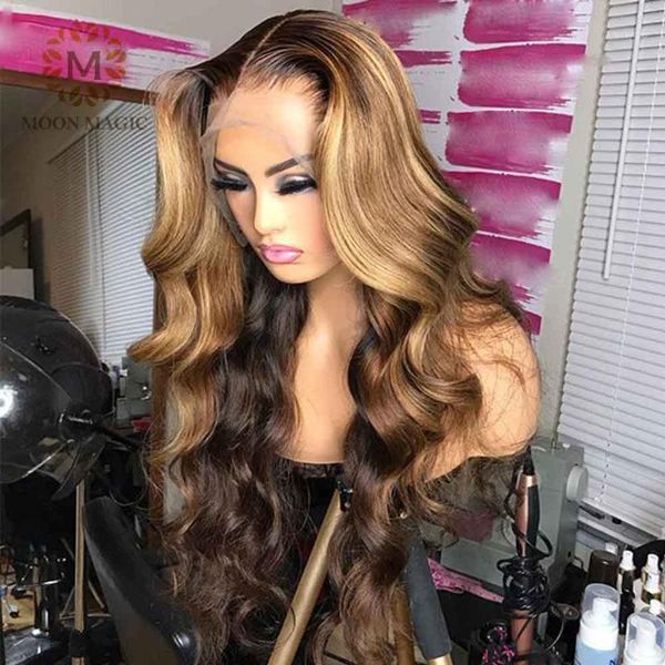 brown and blonde highlight wig lace preplucked ombre human hair 13x4 frontal wigs body wave remy 150%1, Black;brown
brown and blonde highlight wig lace preplucked ombre human hair 13x4 frontal wigs body wave remy 150%1, Black;brown