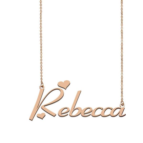 pendant necklaces rebecca name necklace custom nameplate for women girls friends birthday wedding christmas mother days gift, Silver
pendant necklaces rebecca name necklace custom nameplate for women girls friends birthday wedding christmas mother days gift, Silver