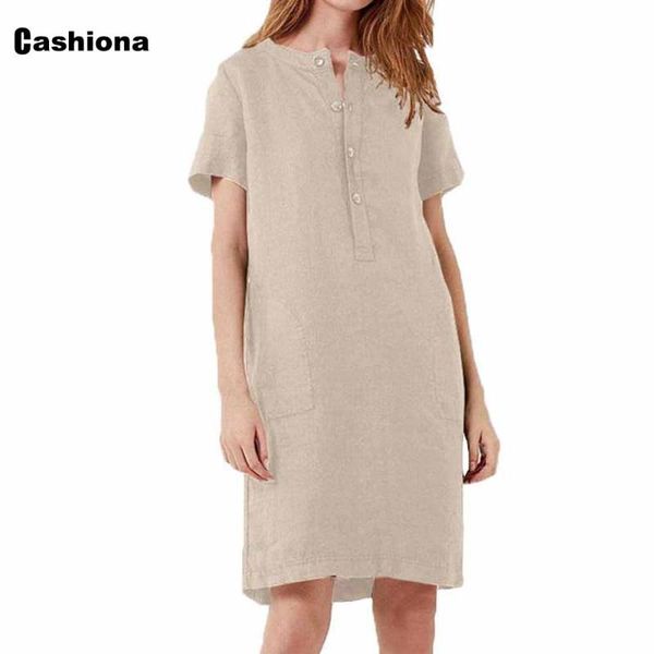 single-breasted women elegant knee-length dress latest summer beach dresses plus size 3xl femme casual linen khaki, Black;gray
single-breasted women elegant knee-length dress latest summer beach dresses plus size 3xl femme casual linen khaki, Black;gray